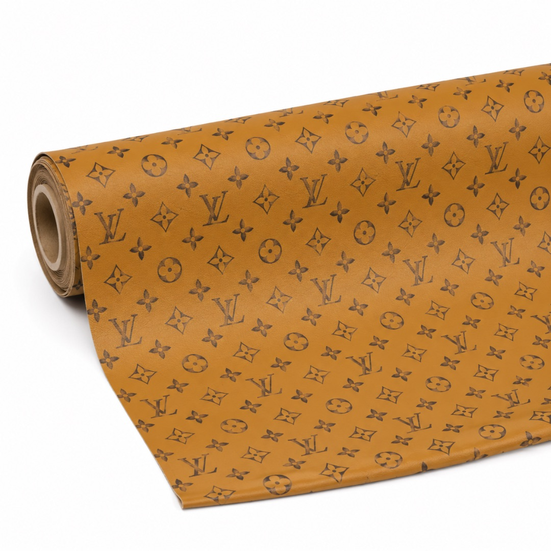Embossed Signature Monogram Fashion Leather Sheet